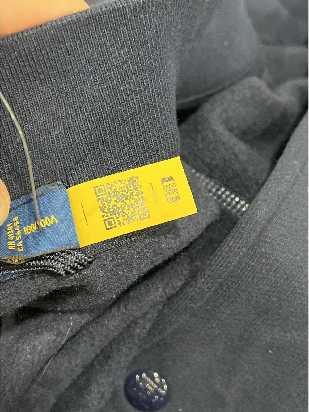 Polo Ralph Lauren press-stud sweatshirt